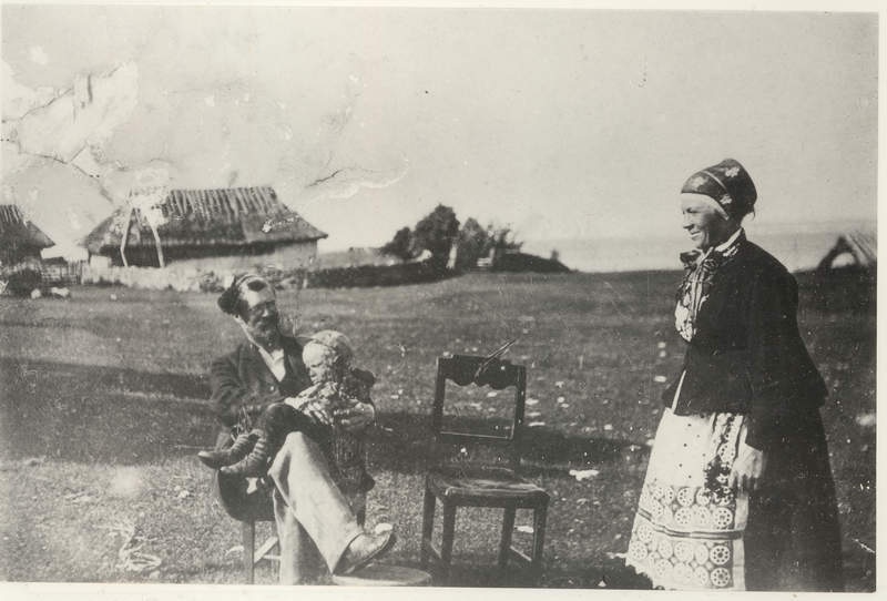 Professor Amandus Adamson on Vacation at Väike-Pakril