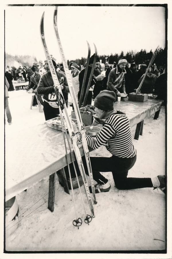 Klubi Tartu Maraton. 20. Tartu Maraton. Kääriku, 12.02.1984. Moto Marju Toom.