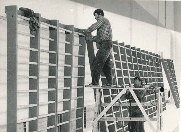 Tartu 44. kutsekeskkool. Tartu Piimatoodete Kombinaadi kutsekeskkooli ehitus, Kopli tn 1. 22.08.1984.a.