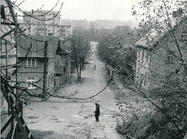 Tartu linnavaade. Mäe tn. 1984.a.