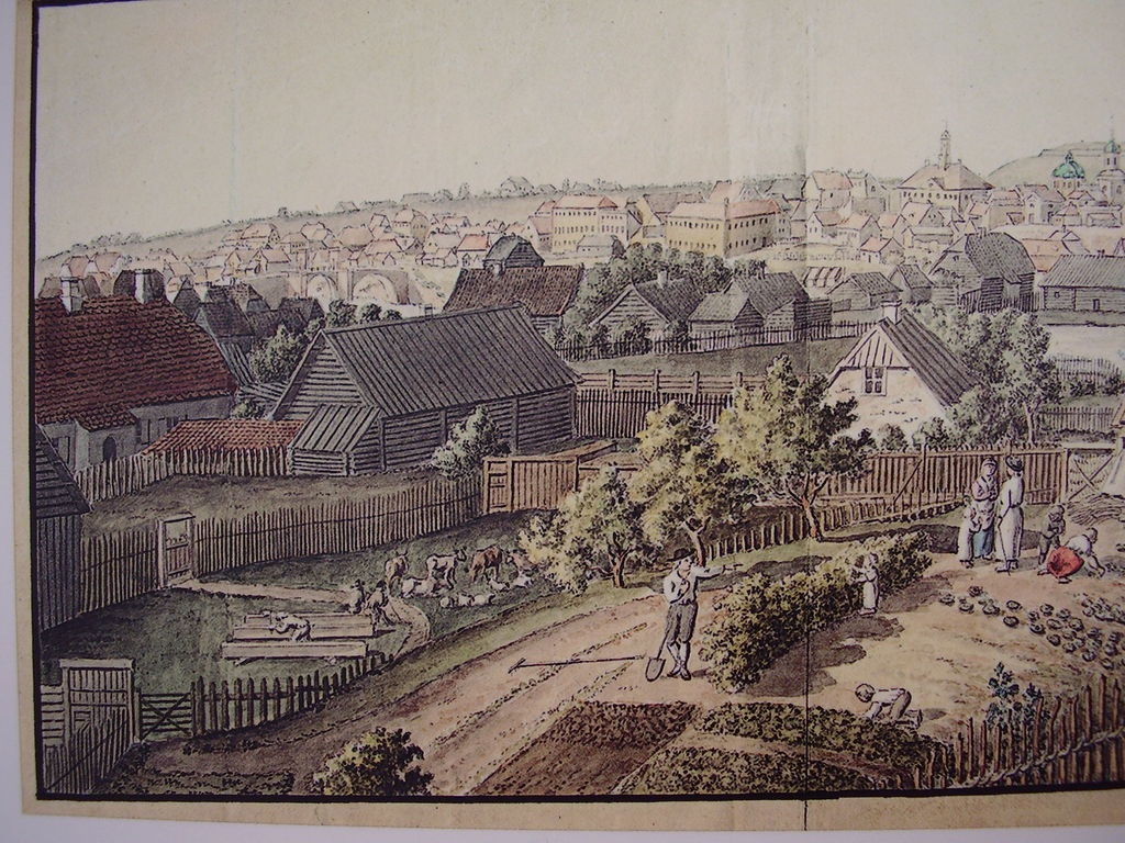 Christoph Brotze joonistusi ja käsikirju Eesti- ja Liivimaast". Vaade: Dorpat 1797, ees aed ülejõel. Tartu, 2006.