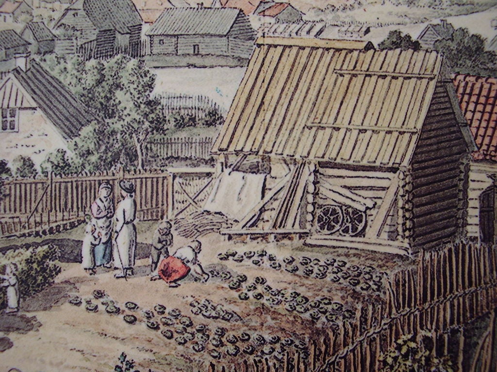 Christoph Brotze joonistusi ja käsikirju Eesti- ja Liivimaast". Vaade: Dorpat 1797, ees elamu ja aed (aiamaa) ülejõel. Tartu, 2006.