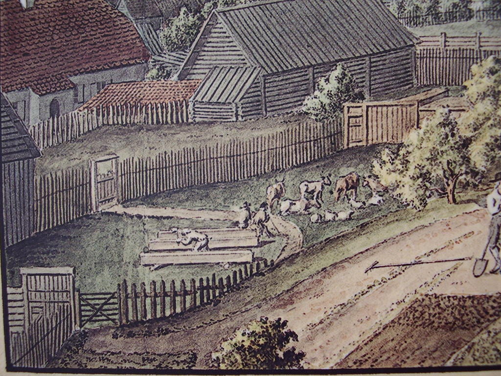 Christoph Brotze joonistusi ja käsikirju Eesti- ja Liivimaast". Vaade: Dorpat 1797, ees elamu ja hoov ülejõel. Tartu, 2006.