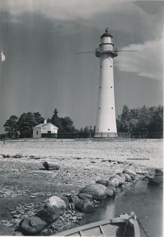 Photo postcard. Saksby Fire Tower in Vorms. 1938.