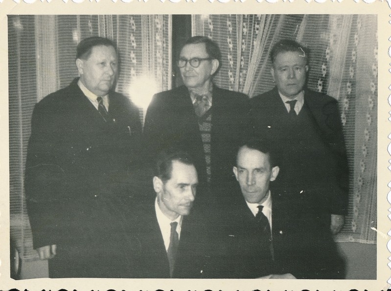 Endiste fašismivangide kokkutulek. Tartu, 1965. Foto M. Käro.