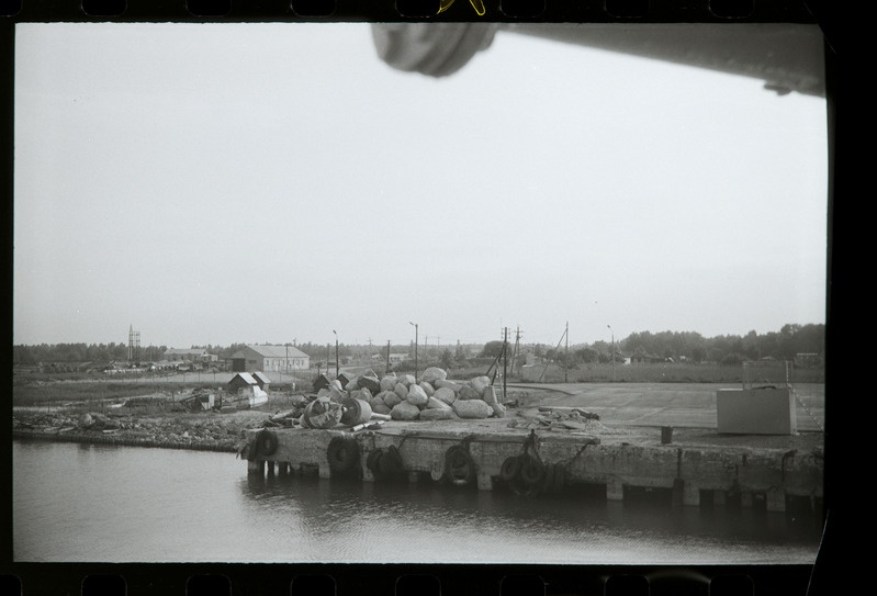 Rohuküla sadama lõunabassein, Vormsi praami kai, 1989