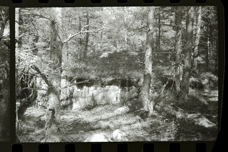Tahkuna 12" patarei 4. suurtüki alus, 1987