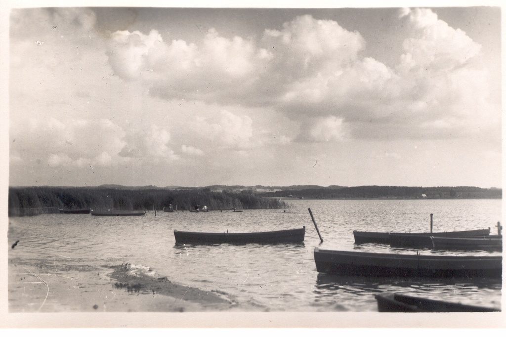 Fotopostkaart. Võru. Tamula järve idapoolne osa.