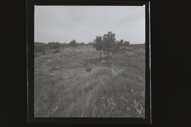 Sõru patarei 3. suurtüki eesvall, osalt murenenud, 1986
