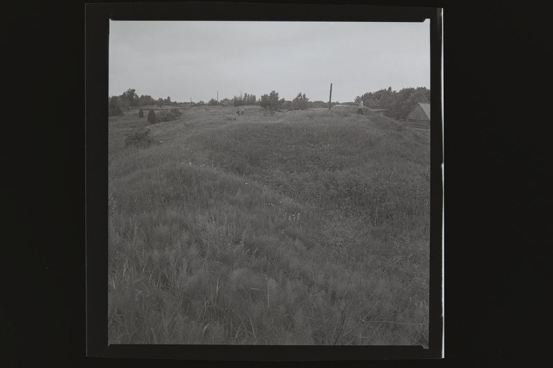 Sõru patarei varisenud kaevikute kohad, 1988