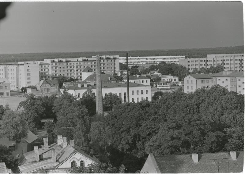 Rakvere, vaade linnusest linnale