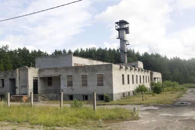 Military base abandoned by the Soviet Army in Hullos