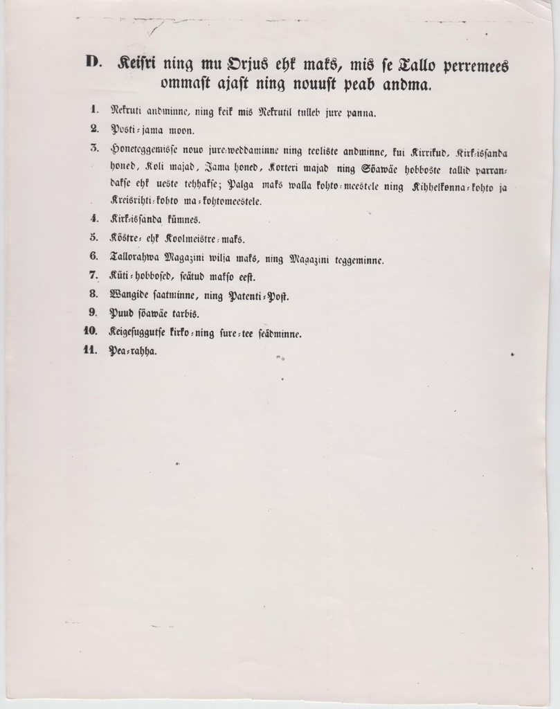 Fotokoopia 1849. a. vakuraamatust.