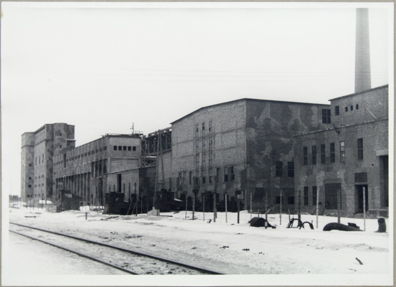 Stone oil. New factory. General view from south