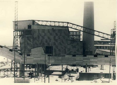 Boiler of stone oil firewood factory  duplicate photo
