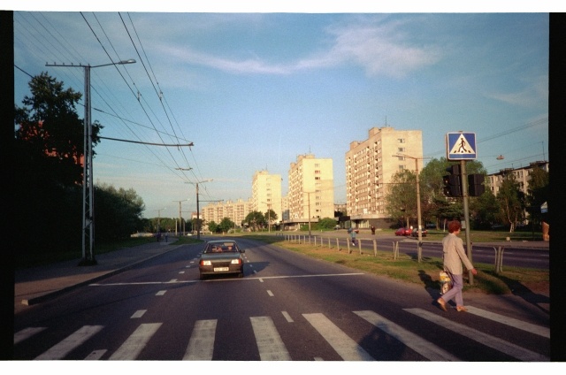 Friendship puiestee in Tallinn, view of the Vambola stop