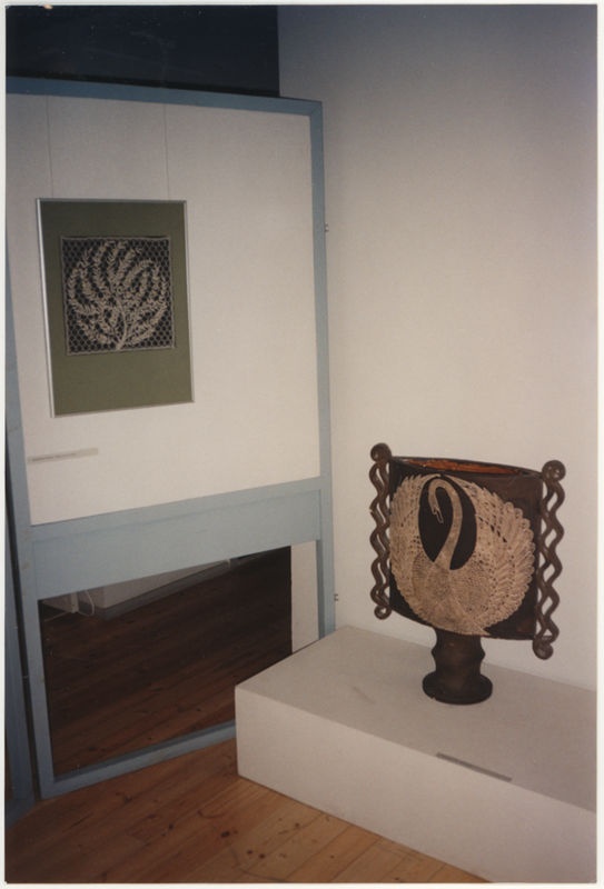 Helene Kuma näitus "Niplis ja keraamika" Harjumaa Muuseumis