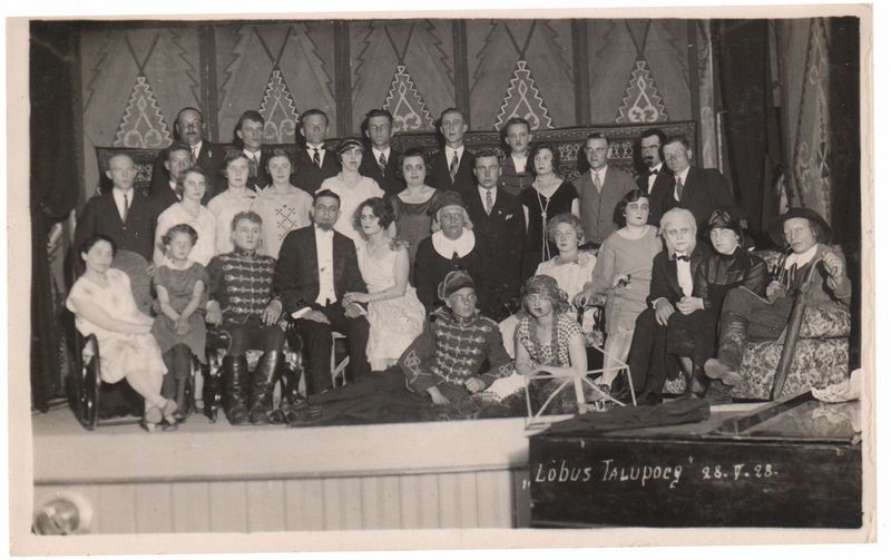 Etendus  "Lõbus talupoeg". Keila Laulu ja Muusika Seltsi näiteringilt