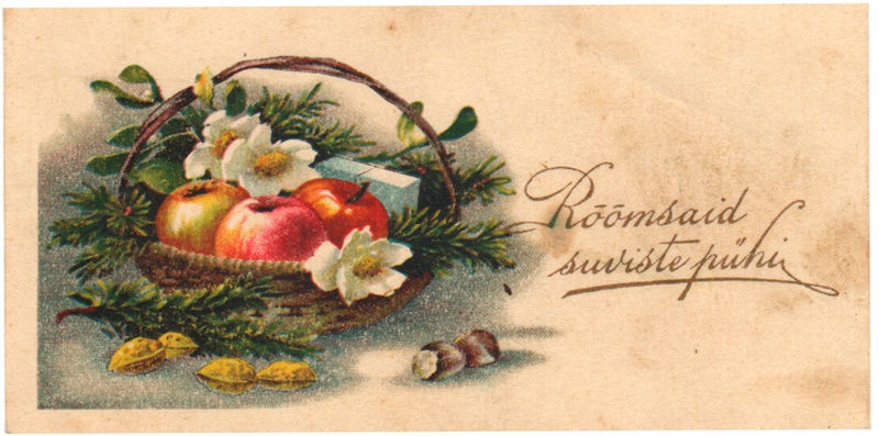 Postkaart: Suvistepühadeks