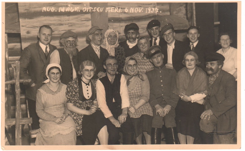 A.Mälk "Õitsev meri" Keila Vabatahtliku Tuletõrjeühingu näitering