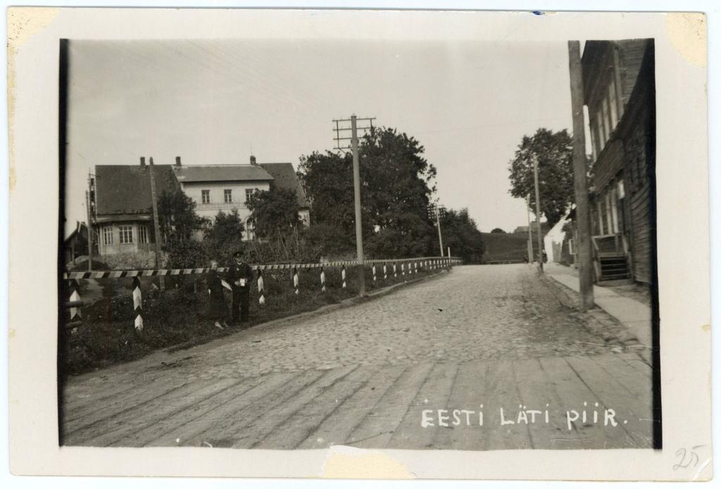 Valga. Border with Rams' mill
