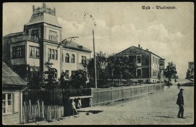 Valga. Vladimir Street. Morel's house  duplicate photo
