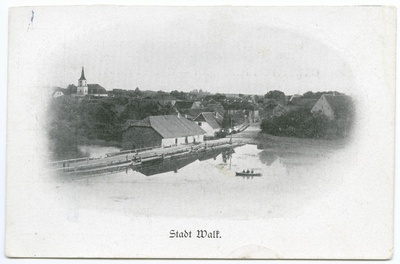 Valga. General view from Pudrumä  duplicate photo