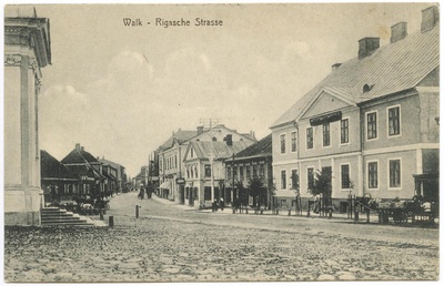 Valga. Riga Street  duplicate photo