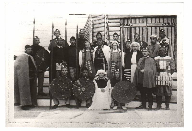 Vabaõhuetendus "Lembitu" Keila Kultuurimaja näiteringi esituses