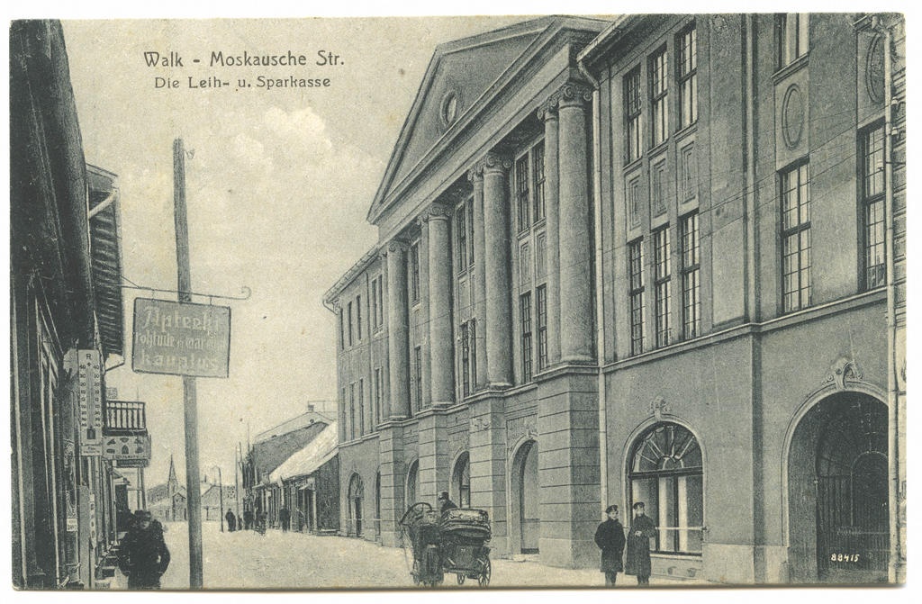 Valga. Moscow Street. Loan and deposit box