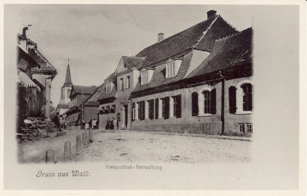 Valga. Government of the Kreis Police