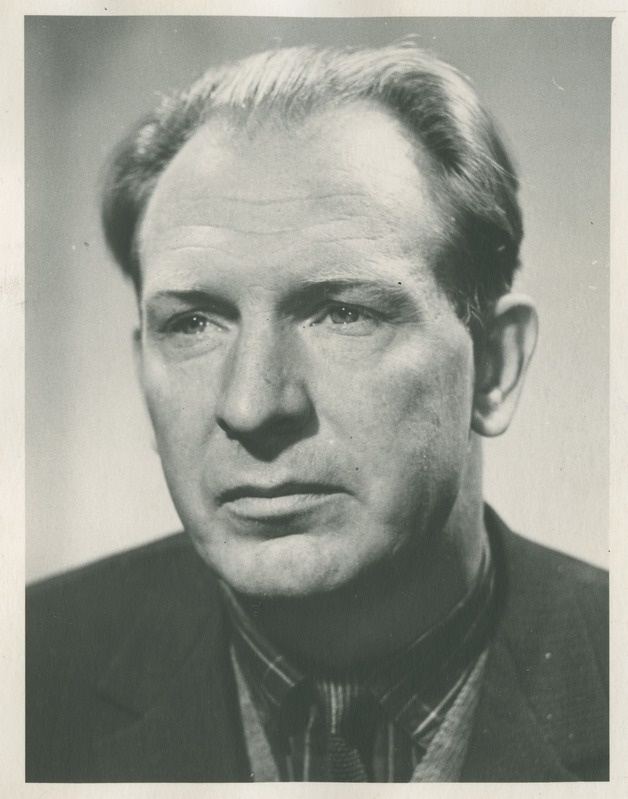 Rudolf Mosberg, TPI metallide tehnoloogia kateedri dotsent, tehnikakandidaat, portree, 1968.a.