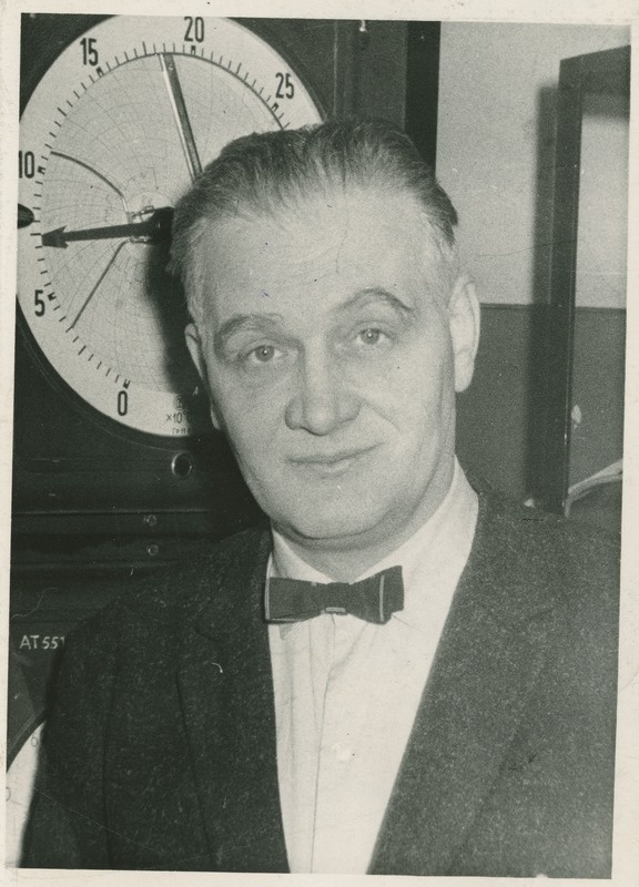 TPI keemiatööstuse protsesside ja aparaatide kateedri dotsent tehnikakandidaat Edvard Luhakooder, 1970.a.