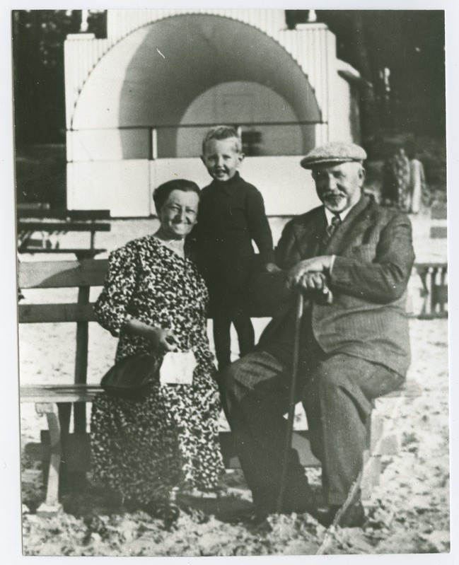 Ottomar Maddison  perekonnaga Võsul, 1940.a.