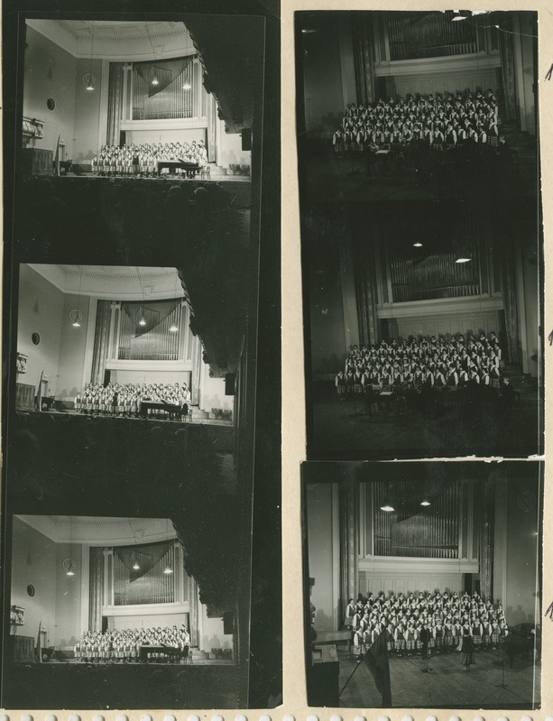 TPI naiskoor "Estonia" kontserdisaalis esinemas, 23.apr. 1965.a.
