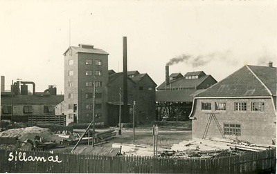 Sillamäe, view of the factory  duplicate photo