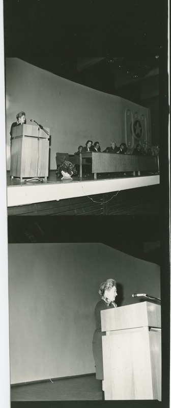 Üleliiduline kõrgemate koolide a/ü aktivistide seminar TPI aulas, 4.veebr. 1976.a.,