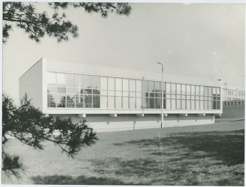 TPI Raamatukogu hoone Mustamäel 1974.a.
