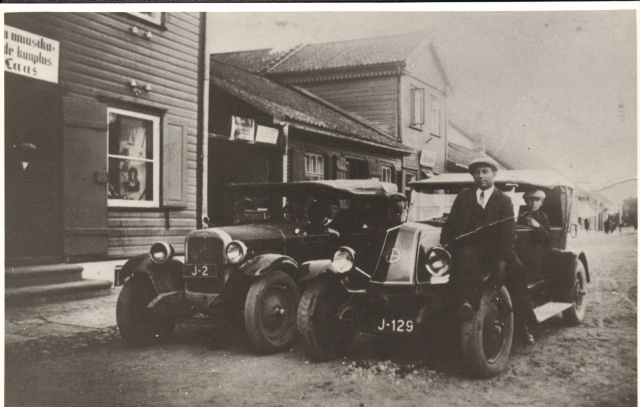 Photocopy, Paide Market Place in the 20th century. In the first half