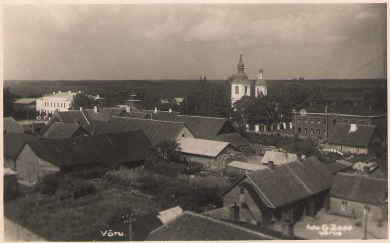 Foto. Vaade Võru linnale.