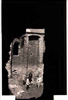 Tallinn, view of Dominican monastery courtyard.  similar photo