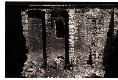 Tallinn, view of Dominican monastery courtyard.  similar photo