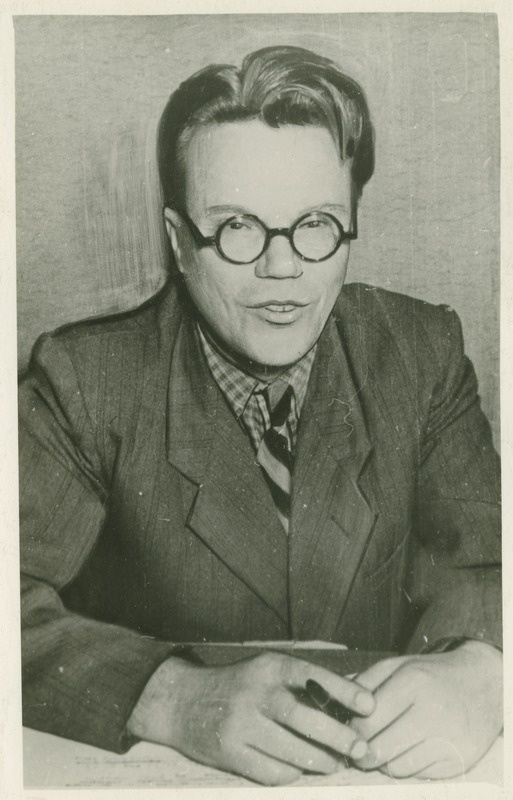 Aleksander Voldek, TPI tööstusettevõtete elektrifitseerimise kateedri juhataja, dotsent, tehnikateaduste doktor, 1958.a.