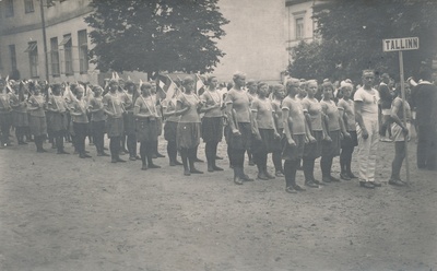 Tallinna esindus rongkäigus I koolinoorte olümpiaadil  duplicate photo