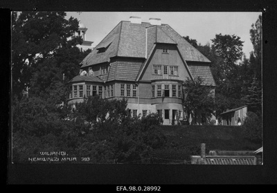 Endine Nemwalzi maja Viljandis.  duplicate photo