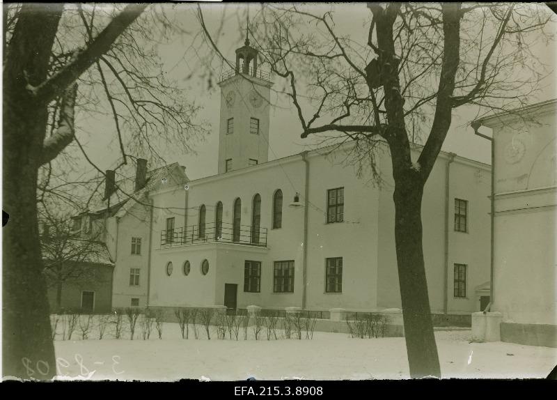 Vaade Raekojale Viljandis.