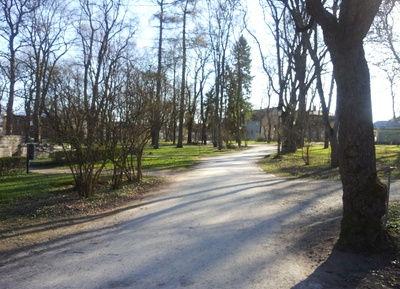 Kuressaare park rephoto