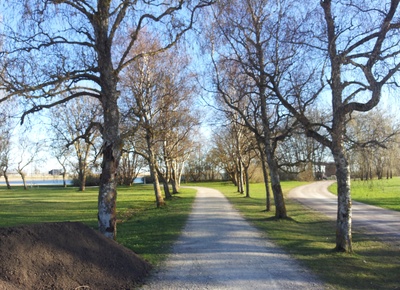 Kohvik "Trinkhalle" rannas. rephoto