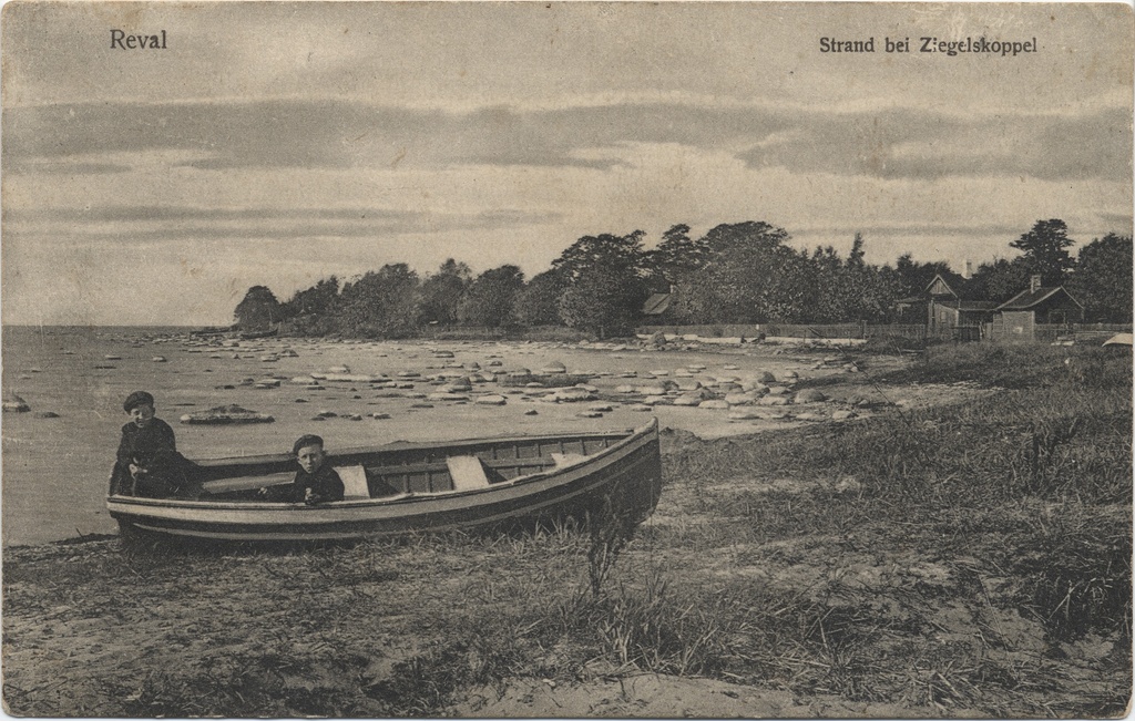 Reval : Strand at Ziegelskoppel