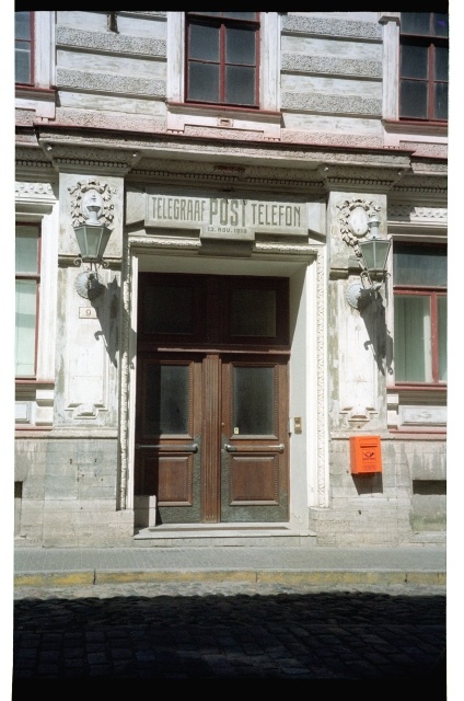 Post office in Tallinn Old Town on Russian Street